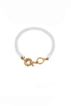 7 INCHES COLOR BOX CHAIN DOUBLE LAYER BRACELET