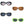 Oval Retro 90s Round Narrow Vintage Sunglasses