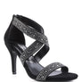 QUEEN BEE Rhinestone High Heeled Sandal