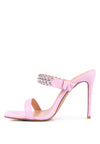 BANDY HIGH HEEL METAL BALL SANDALS