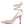 SPICED FAUX SUEDE CUT OUT HEEL LACEUP SANDALS