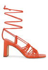 STRINGS ATTACH BRAIDED TIE UP BLOCK HEELED SANDAL