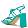 KRALOR KNOTTED STRAP MID HEEL SANDAL