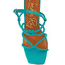 KRALOR KNOTTED STRAP MID HEEL SANDAL