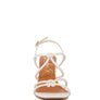 KRALOR KNOTTED STRAP MID HEEL SANDAL