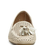 FEET NEST PERFORATED MICROFIBER LOAFER