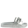 ISHTAR METALLIC CHAIN METAL SLID FLATS