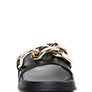ISHTAR METALLIC CHAIN METAL SLID FLATS