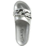ISHTAR METALLIC CHAIN METAL SLID FLATS