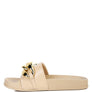 ISHTAR METALLIC CHAIN METAL SLID FLATS