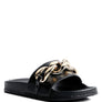 ISHTAR METALLIC CHAIN METAL SLID FLATS