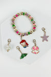 VARIETY CHARM ENAMEL BRACELET SET