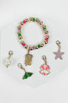 VARIETY CHARM ENAMEL BRACELET SET