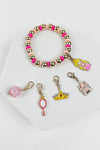 VARIETY CHARM ENAMEL BRACELET SET