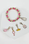 VARIETY CHARM ENAMEL BRACELET SET