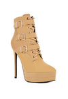 High Heeled Patent PU Stiletto Boot