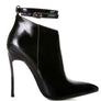 LOVE POTION Pointed Toe High Heeled Ankle Boots