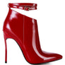 LOVE POTION Pointed Toe High Heeled Ankle Boots