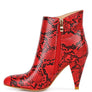 LEMON TART Heeled Ankle Boots