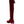 RUMPLE Velvet Over The Knee Clear Heel Boots