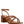 Right Pose Croc Mid Block Heel Casual Sandals