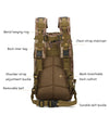 Tactical Military 25L MOLLE Backpack