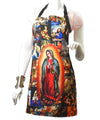 Virgin Mary Our Lady of Guadalupe Gabardine Apron