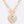 Crystal Heart Pendant Toggle Necklace Set