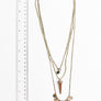 Multi-strand Boho Point Charm Necklace
