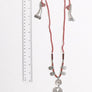 Charm Medallion With Back Lariat Necklace