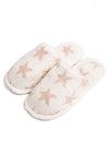 Winter Luxury Soft Star Pattern Slipper