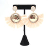 RHINESTONE DROP EARRINGS