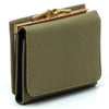 Saffiano Kiss Lock Tri-fold Wallet