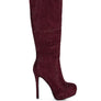 Nebula Diamante Stiletto Calf Boots