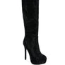 Nebula Diamante Stiletto Calf Boots