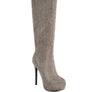 Nebula Diamante Stiletto Calf Boots