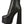 Magdalene Croc High Block Heeled Boot