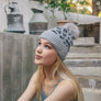 Leopard Knit Beanie