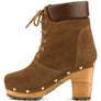 MAAYA Handcrafted Collared Suede Boot