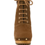 MAAYA Handcrafted Collared Suede Boot