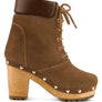 MAAYA Handcrafted Collared Suede Boot