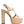 CROFT Croc High Heeled Cut Out Sandals