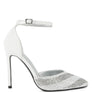 NOBLES High Heeled Patent Diamante Sandals