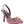 Firebird Velvet Diamante Heeled Slingback Mules