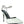 Joyce High Heeled Rhinestone Mule Sandals