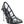 Diamante Clear High Heel Cage Pumps