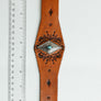 Leather Cuff Bracelet - Diamond Centerpiece Accent