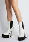 Bounty High Platform Heel Chelsea Boots