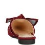 Makeover Studded Bow Flat Mules