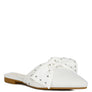 Makeover Studded Bow Flat Mules